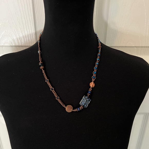 Curated Jewelry Set #25 - 2 Wrap Bracelets/Necklaces, Earrings (multicolor) - Picture 2 of 8